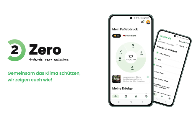 Image - 2zero - Klimaschutzapp für Kommunen